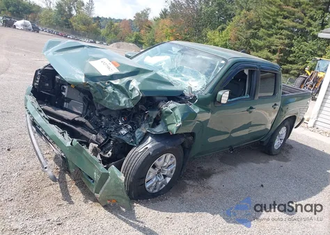 2022 Nissan Frontier z USA, uszkodzony, nr VIN 1N6ED1EK5NN674582